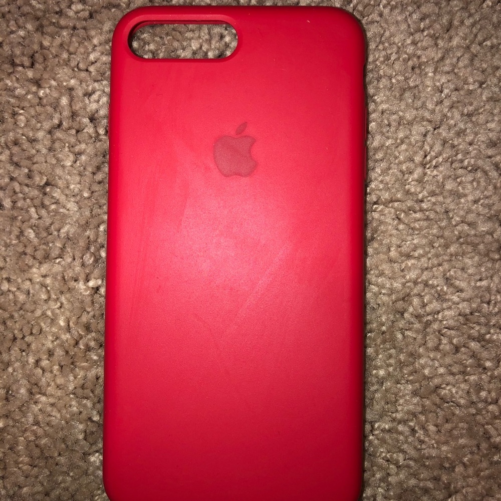 red iphone case